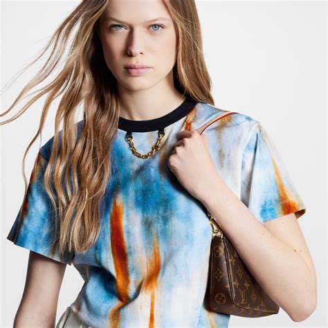 louis vuitton tie dye t shirt